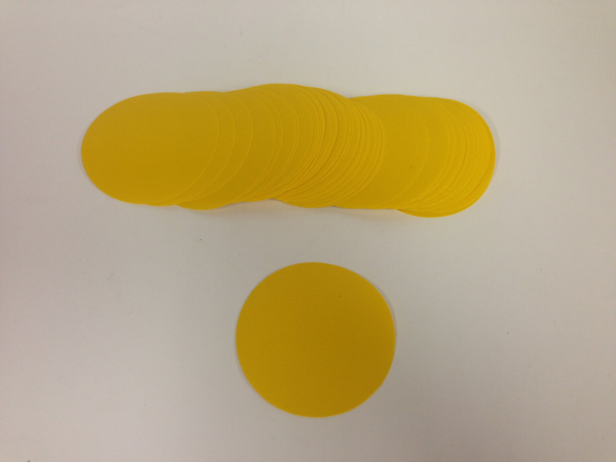 Lappegrej Gul 10 stk. Ø60 mm.