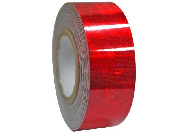 Tape Galaxy Metallic Rød