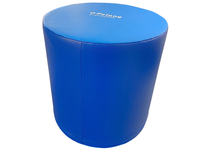 Skum cylinder 60 cm med mange muligheder for god motorik træning.
Sjov leg og læring for børn.
Udført i 700 g/m2. phthalatfri PVC dug.
Betræk kan aftørres og desinficeres.