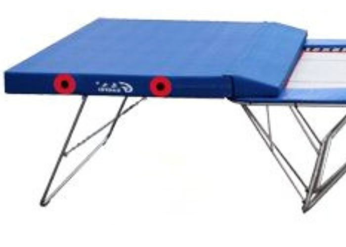 Kantpudesæt til stortrampolin