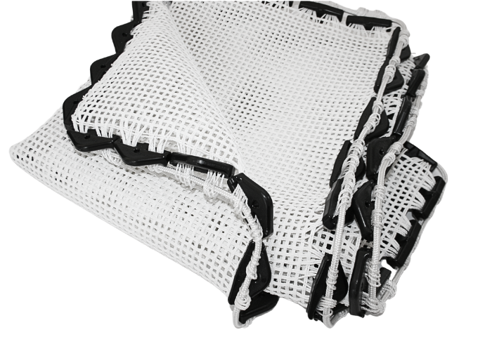 2 string minitrampolindug til 40 fjedre