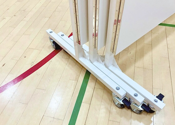 Mobil spejlvæg med sidespejle L300 cm og L400 cm