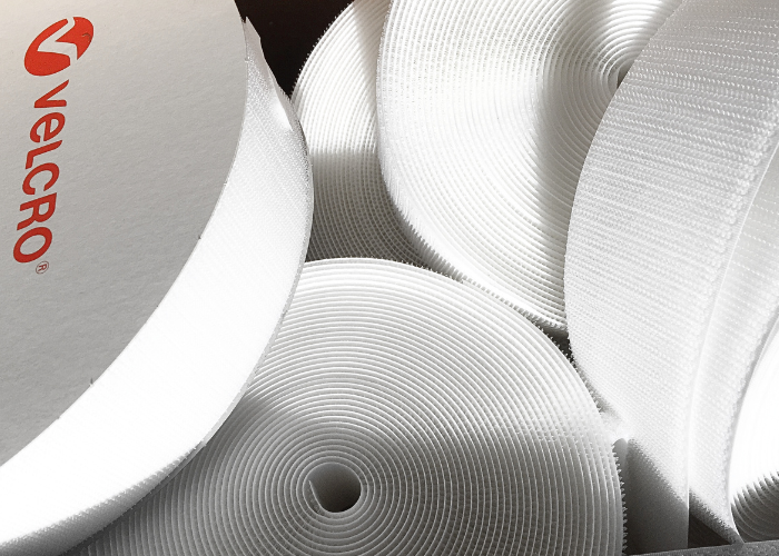 Velcro hook 5 cm hvid