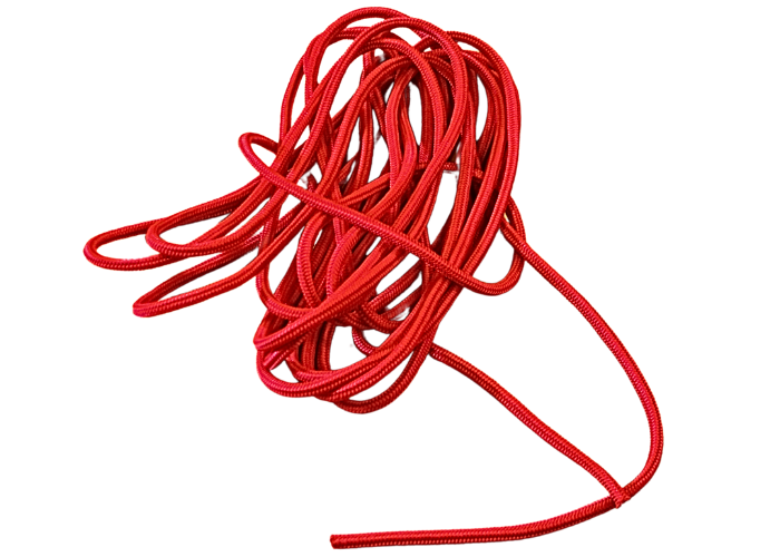 Kraftig elastisk tryllesnor på 8 meter. Brug det i skolen eller til gymnastik.
Du kan dele den til mindre stykker.