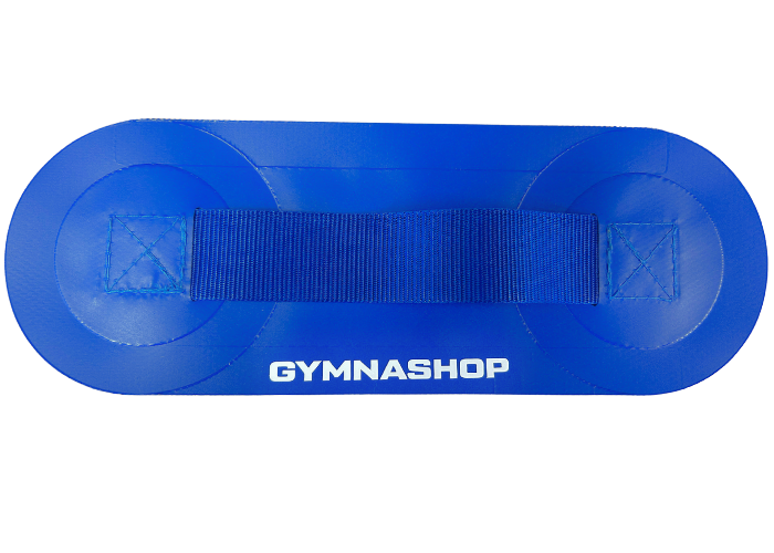 Håndtag til pålimning.
Kraftige syninger, stærk og holdbar PVC og nylon.