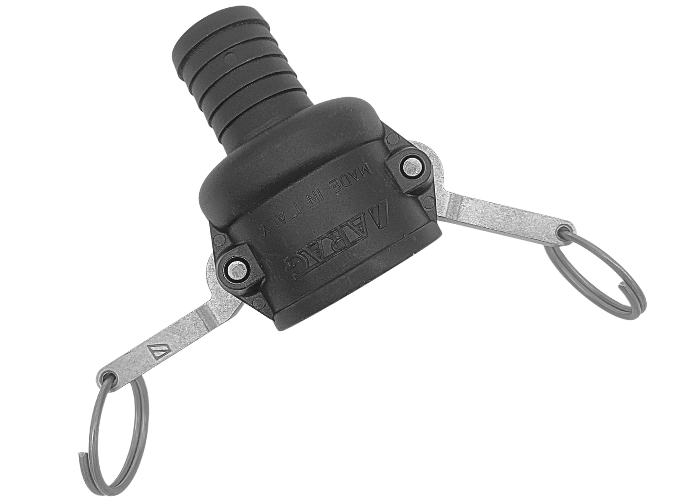 Camlock slangestuds 1.25 tomme