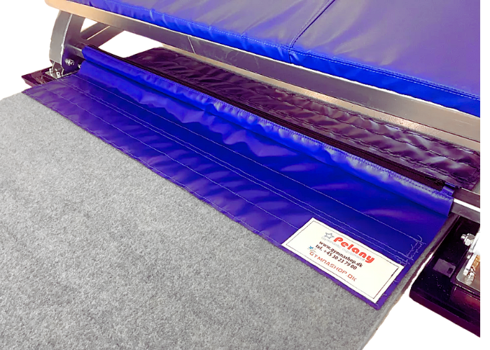 Overgang minitrampolin til tilløbsmåtte