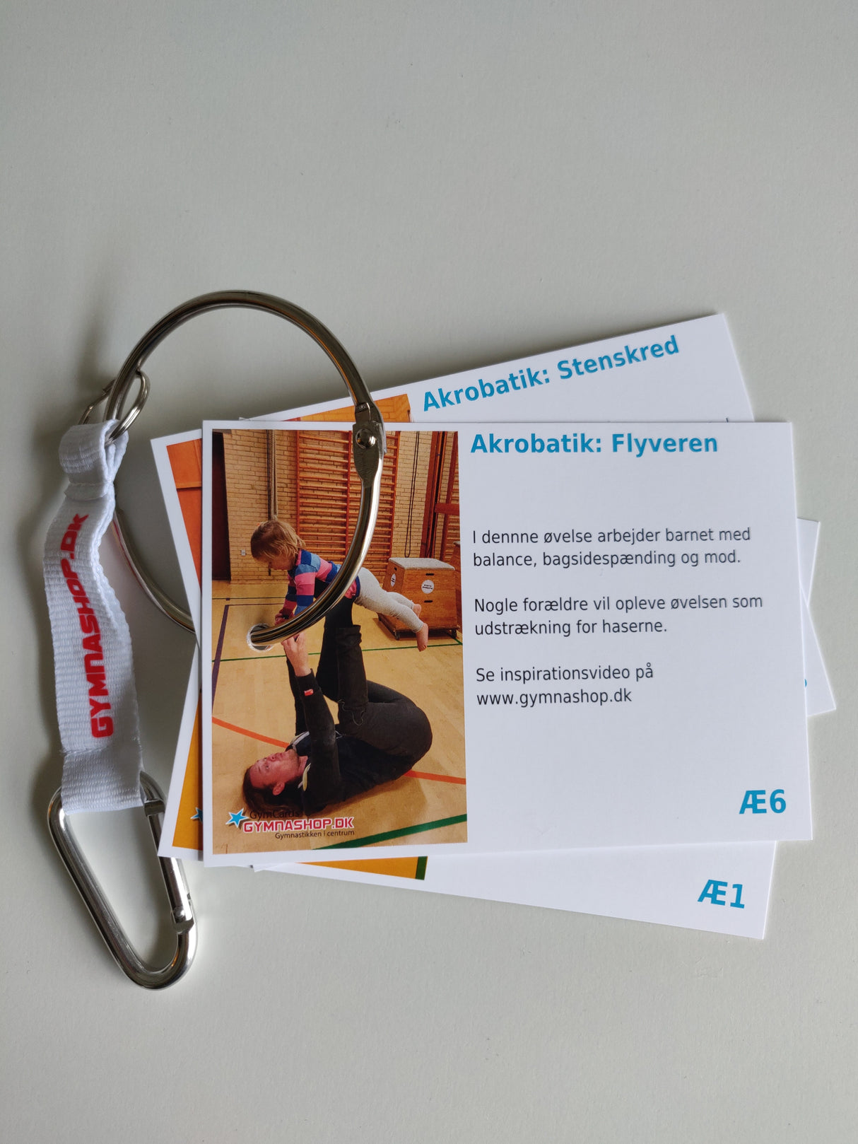 Forældre og barn parøvelser 11 GymCards