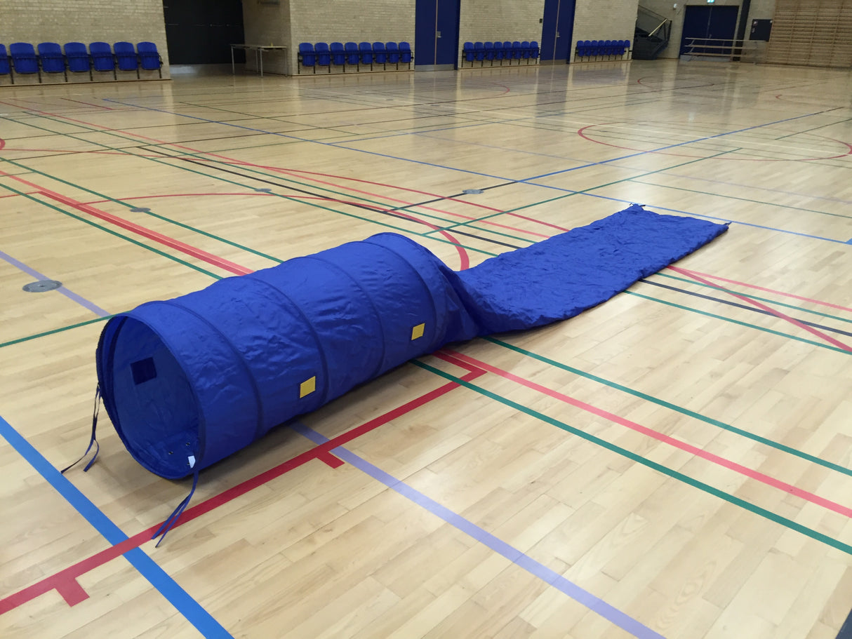 5 m. Sækketunnel i kraftig nylon