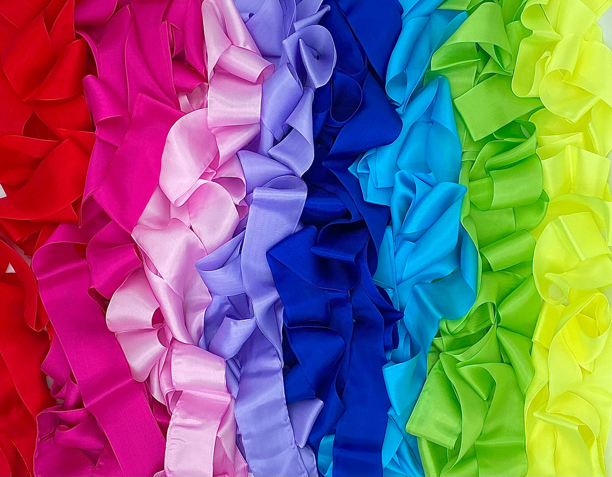 Pastorelli vimpel til rytmisk gymnastik, opvisningsgymnastik, konkurrencer og mesterskaber. Ideel til gymnaster, der ønsker at tilføje et strejf af elegance og farve til deres præstationer.
Vælg mellem mange flotte farver.
Pastorelli har i mere end