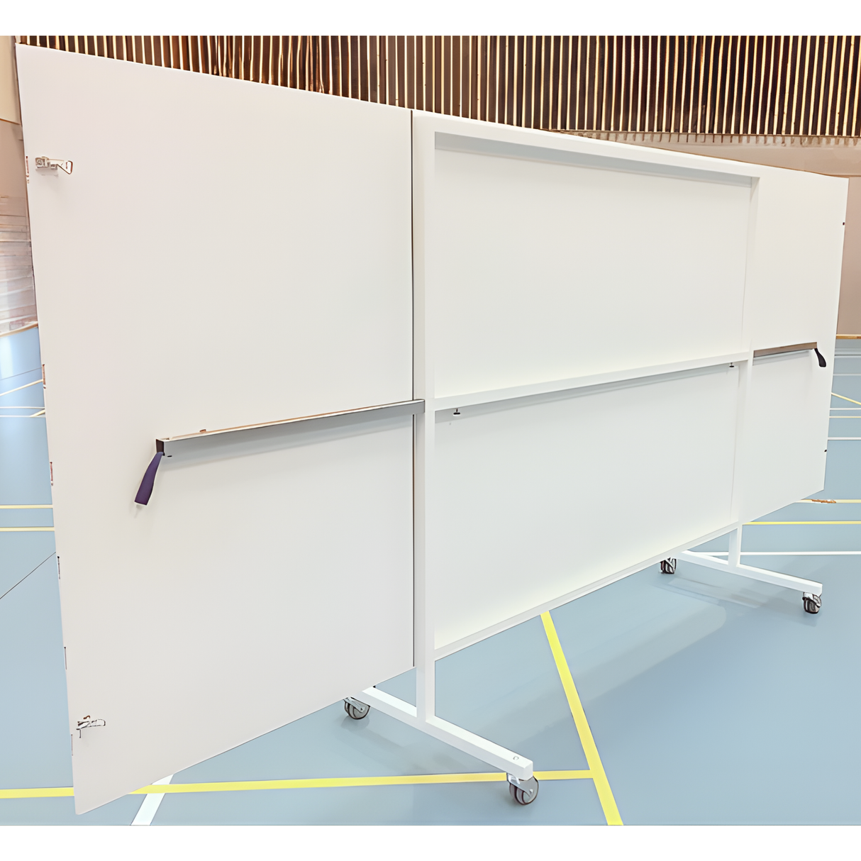 Mobil spejlvæg med sidespejle L400 cm