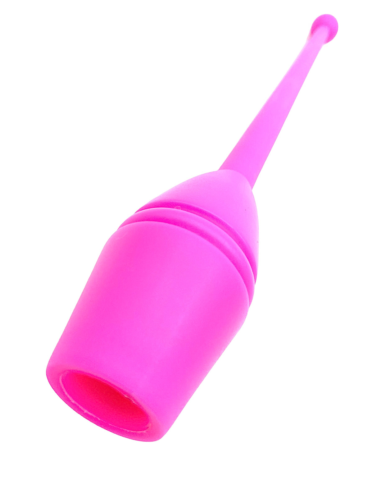 fluo Pink, Mala gymnastikkølle 35,5 cm til børn/junior til rytmisk gymnastik. Gymnastik håndredskab af høj kvalitet til både nybegyndere og øvede gymnaster.