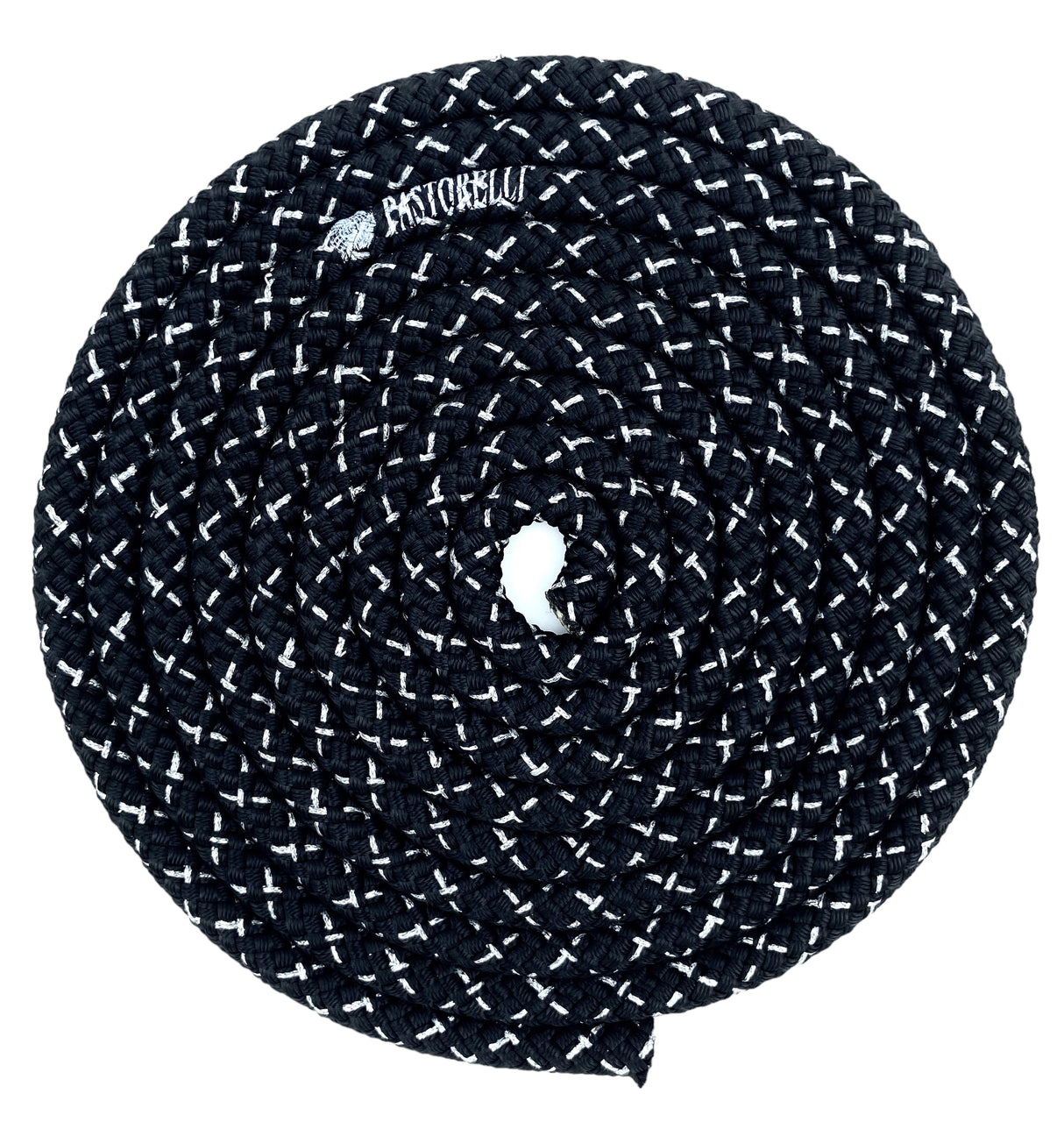 Sjippetov Pastorelli NEW ORLEANS, Sort/Sølv.
Pastorelli NEW ORLEANS sjippetov er af den bedste kvalitet og et foretrukkent mærke hos topgymnasterne indenfor rytmisk gymnastik.
FIG-godkendt til konkurrencer.
Længde 3 m.
Diameter 9 mm.
Sjippetovet h