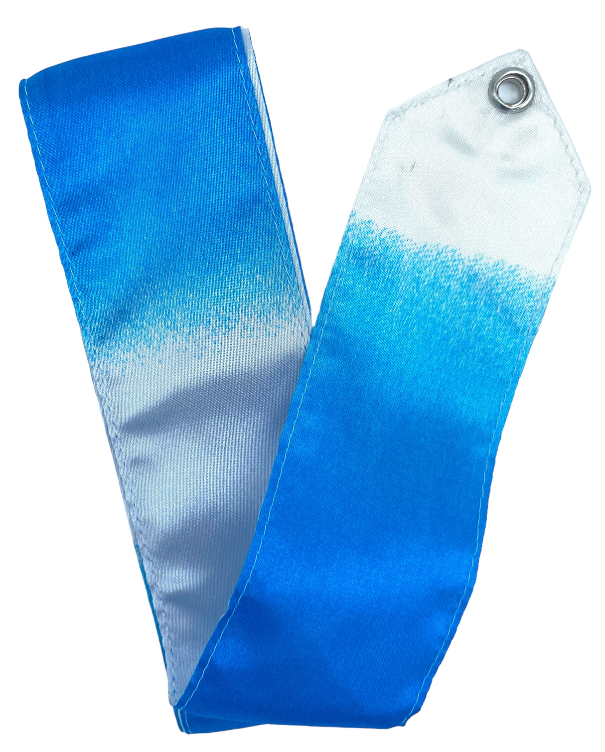 MALA vimpel i Blå og Hvid.
Passer til alle aldersgrupper, da vimplen kan tilpasses til den ønskede længde.
5 cm bredt rayonbånd.
Stav sælges særskilt.
Vimpler er et håndredskab til både nybegyndere og erfarne gymnaster.
Vimpler kan udfordre den