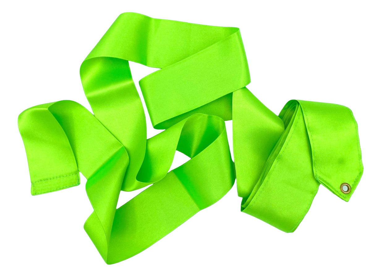 Amaya Vimpel til rytmisk gymnastik.
Amayas vimpel er det perfekte valg for rytmiske gymnaster, uanset om det er til træning eller opvisning.
Vimplerne er 6 meter lange og er lette nok til at bevæge sig elegant gennem luften, men har stadig tilstrækk