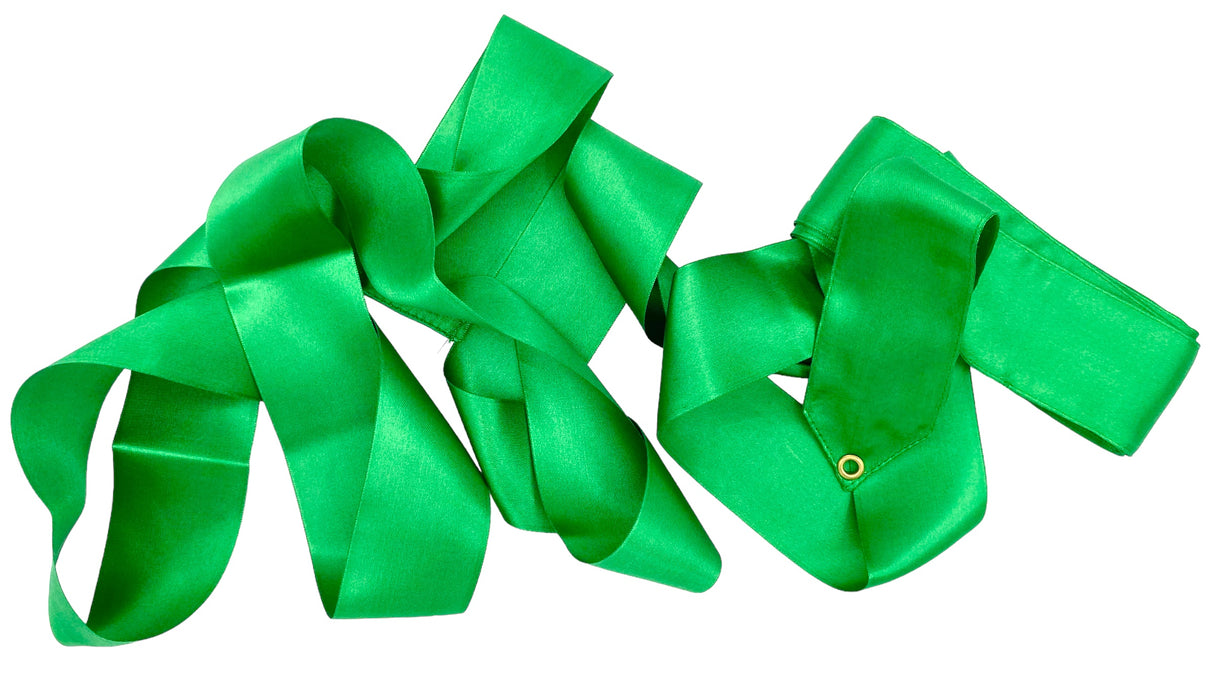 Amaya Vimpel til rytmisk gymnastik.
Amayas vimpel er det perfekte valg for rytmiske gymnaster, uanset om det er til træning eller opvisning.
Vimplerne er 6 meter lange og er lette nok til at bevæge sig elegant gennem luften, men har stadig tilstrækk