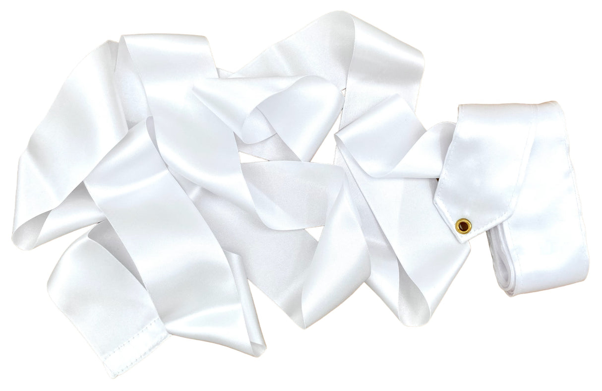 Amaya Vimpel til rytmisk gymnastik.
Amayas vimpel er det perfekte valg for rytmiske gymnaster, uanset om det er til træning eller opvisning.
Vimplerne er 6 meter lange og er lette nok til at bevæge sig elegant gennem luften, men har stadig tilstrækk