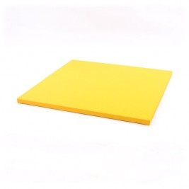 Gul Judo måtte 100x100 cm