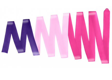 33027008 Amaya MULTICOLOR competition ribbon Fuchsia-Pink-Purple