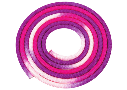 Amaya MULTICOLOR competition rope Light Pink - Fluor Pink - Purple