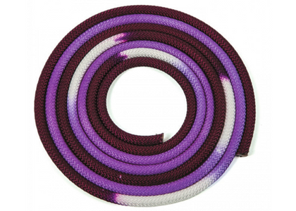 Amaya MULTICOLOR competition rope White - Lilac - Purple