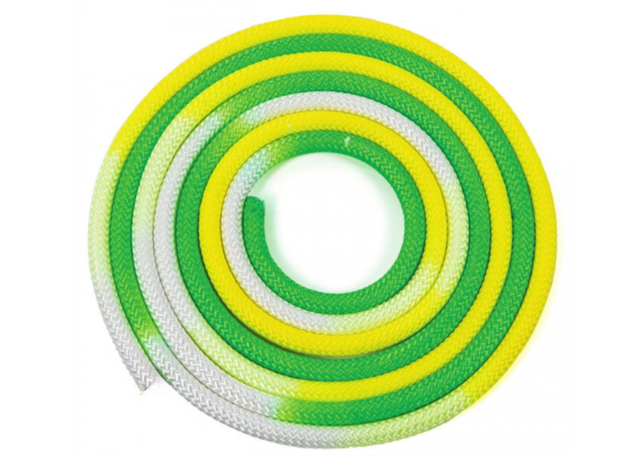 AMAYA Multicolor Rhythmic Gymnastics Ropes 34030105 Yellow - Green - White