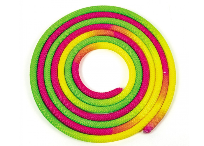 AMAYA Multicolor Rhythmic Gymnastics Ropes 34030107 Pink - Yellow - Green