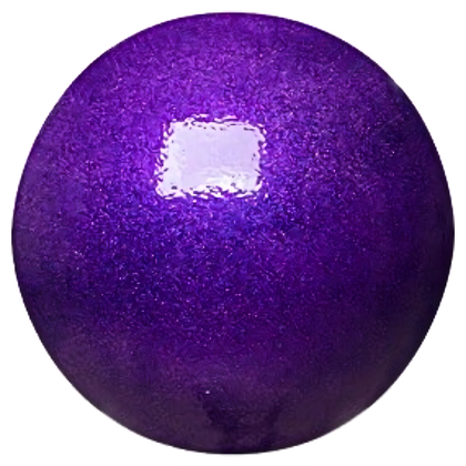 Amaya GLITTER GLOW GUMMIBOLD Lilla