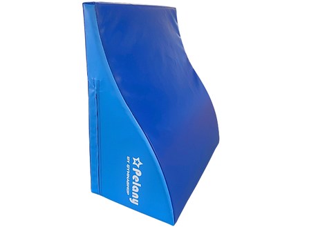 Bølgekile for både store og små. Perfekt til indøvelse af forlæns,  baglæns rulle og andre øvelser for udøvere.
Gør træningen til en leg
Brug kilen i forhindringsbane, dette giver en effektiv og sjov træningstime.

Udført i 700 g/m2. phthalatfri PVC 