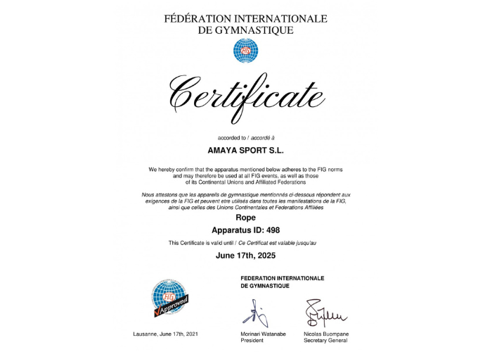 Amaya MULTICOLOR competition rope White - Lilac - Purple