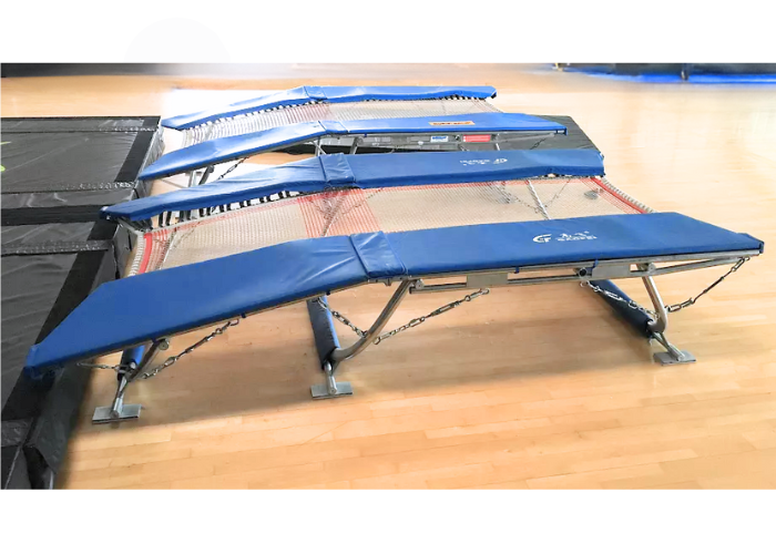 DMT Dobbelt minitrampolin 6x6 mm.