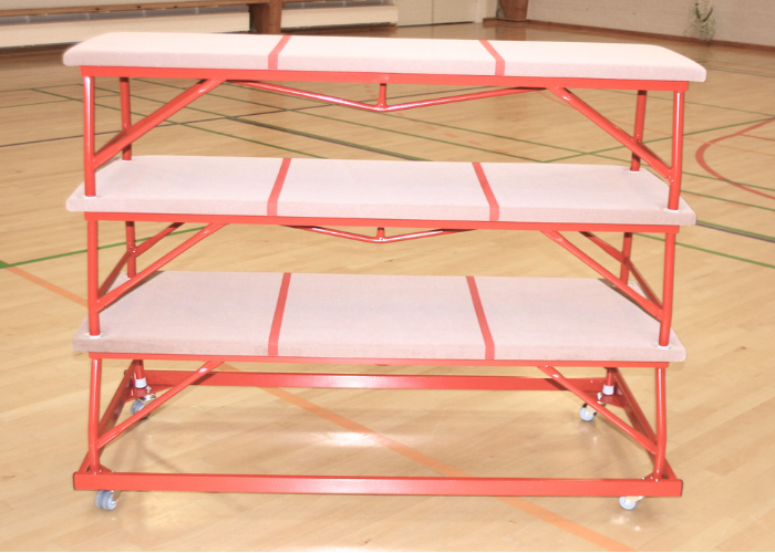 Stålplint med transportvogn