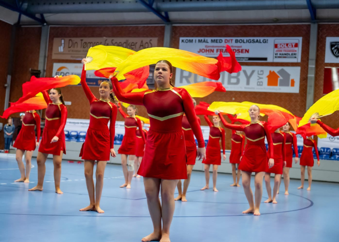 MALA Viftevimpel MULTICOLOR Yellow Orange Red