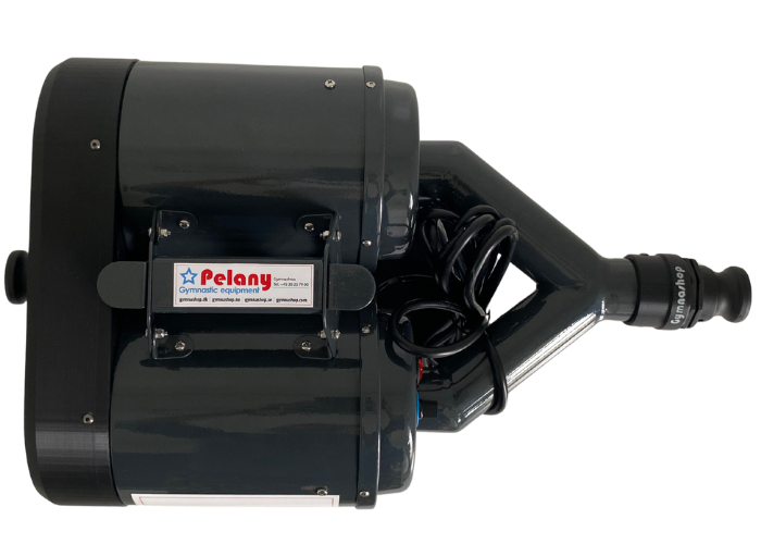 Tyfon B6400 Dobbelt Elefant blæser.

Vi leverer den, så den passer til jeres airtrack.
Tyfon B6400 kan både fylde og tømme jeres airtrack.
