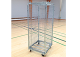Gittervogn med lås.
El-galvaniseret.
4 stk. hjul