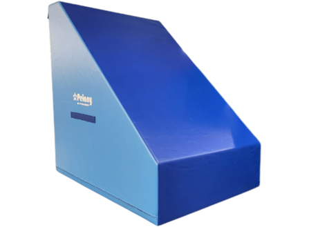 Glidekile er et godt hjælpe middel, til læring af forskellige øvelser, som for eksempel forlæns rulle.

Udført i 700 g/m2. phthalatfri PVC dug.
Betrækket kan aftørres med våd klud og desinficeres.