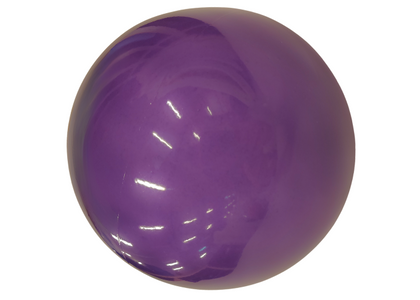 Amaya TRANSPARENT Ball Purple Ø19 cm