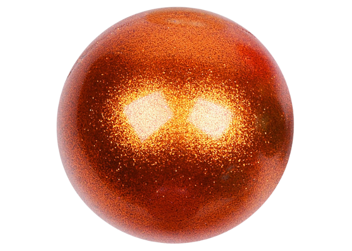 Technorubber Glitter Orange Copper, 8