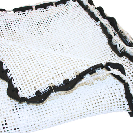 2 string minitrampolindug til 32 fjedre