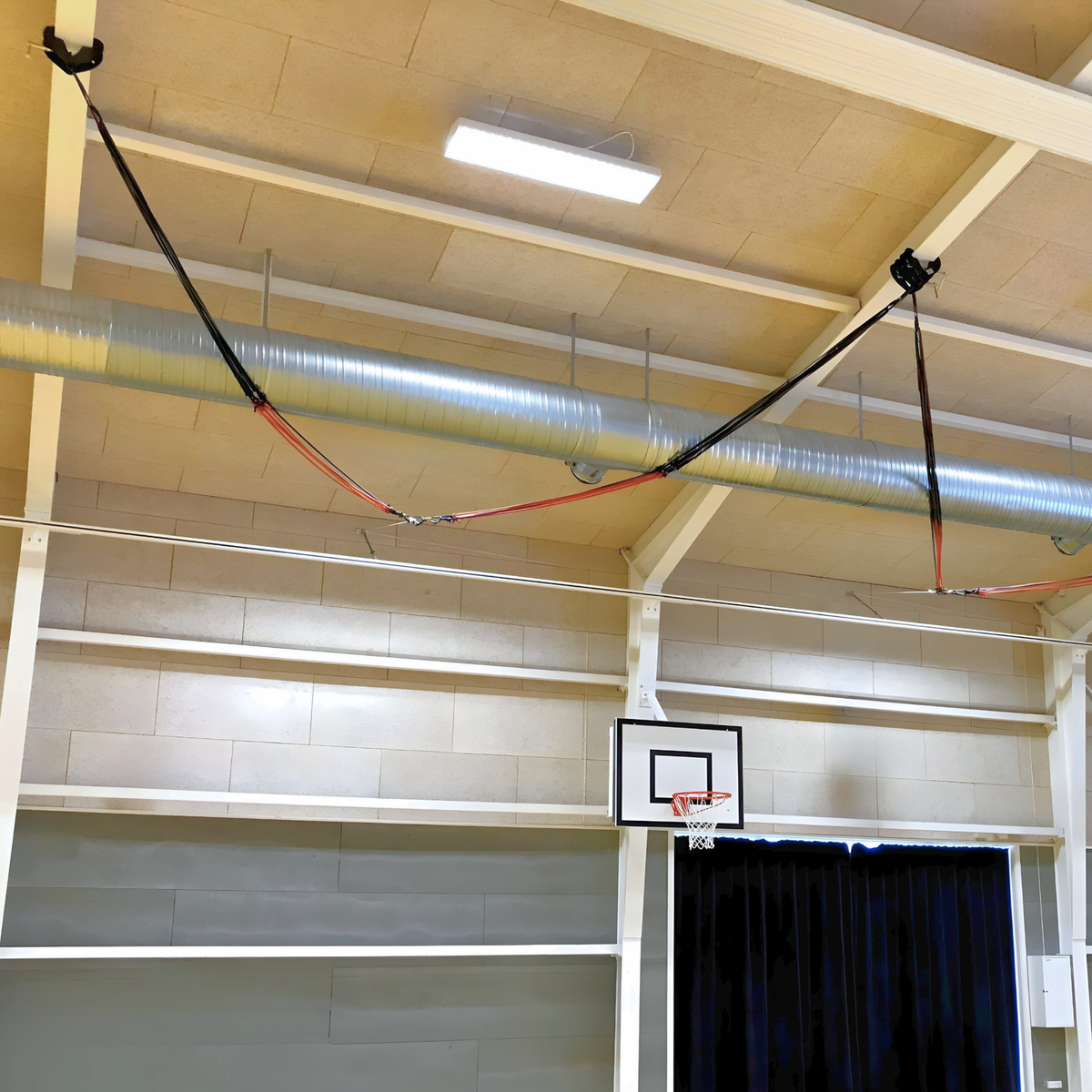 Flik Bungee system til spærmontage
