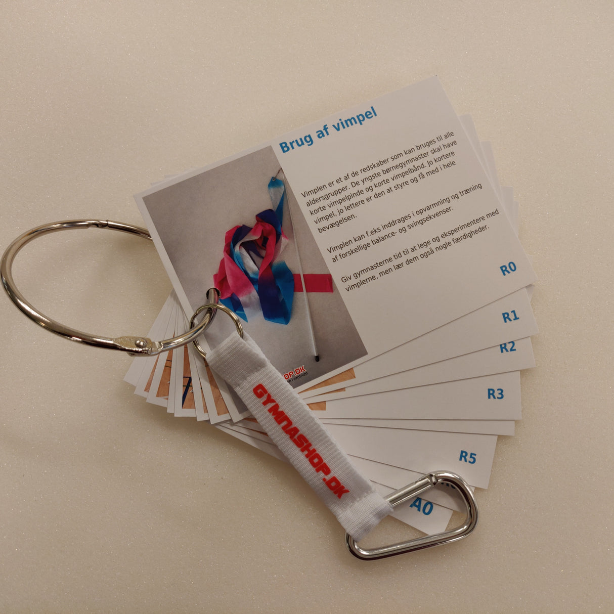 Håndredskab: Vimpel  9 GymCards