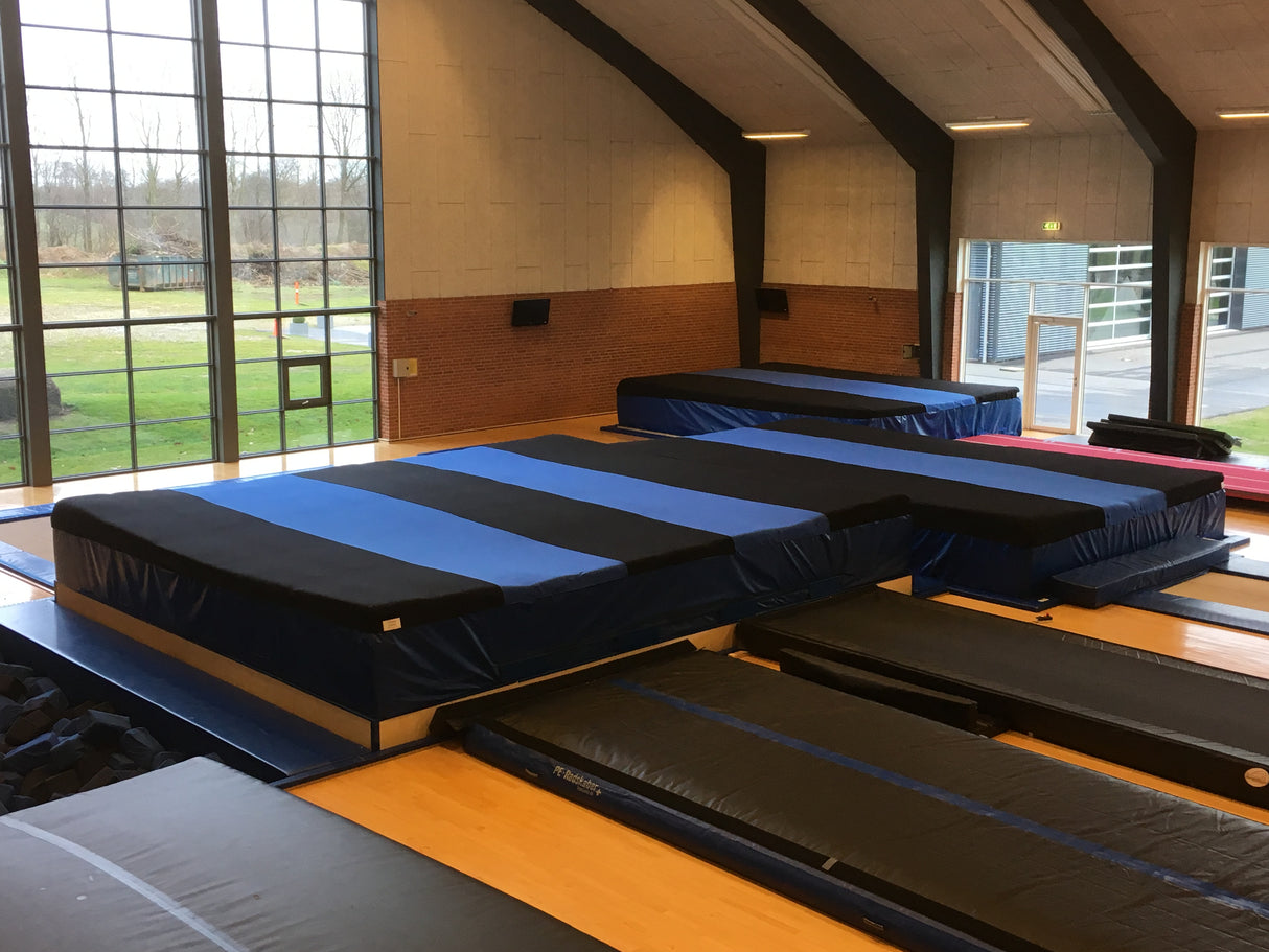 Strækstof til springgrave. Billede viser en renoveringsopgave på Vejstrup Efterskole.