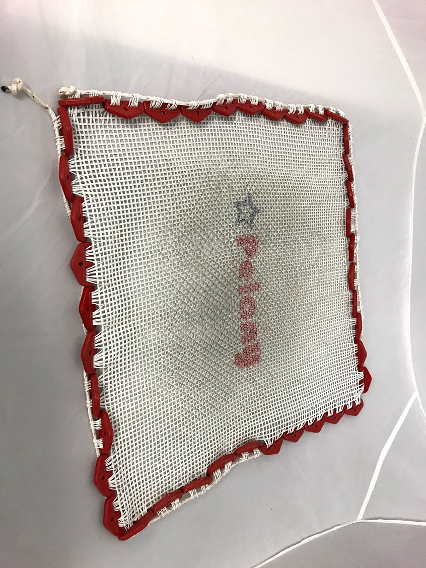 Brugt minitrampolindug 2 string til 40 fjedre