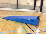 Foldbar nedspringskile GYM L400 med støddæmperplade og velcro