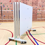 Mobil spejlvæg med sidespejle L300 cm