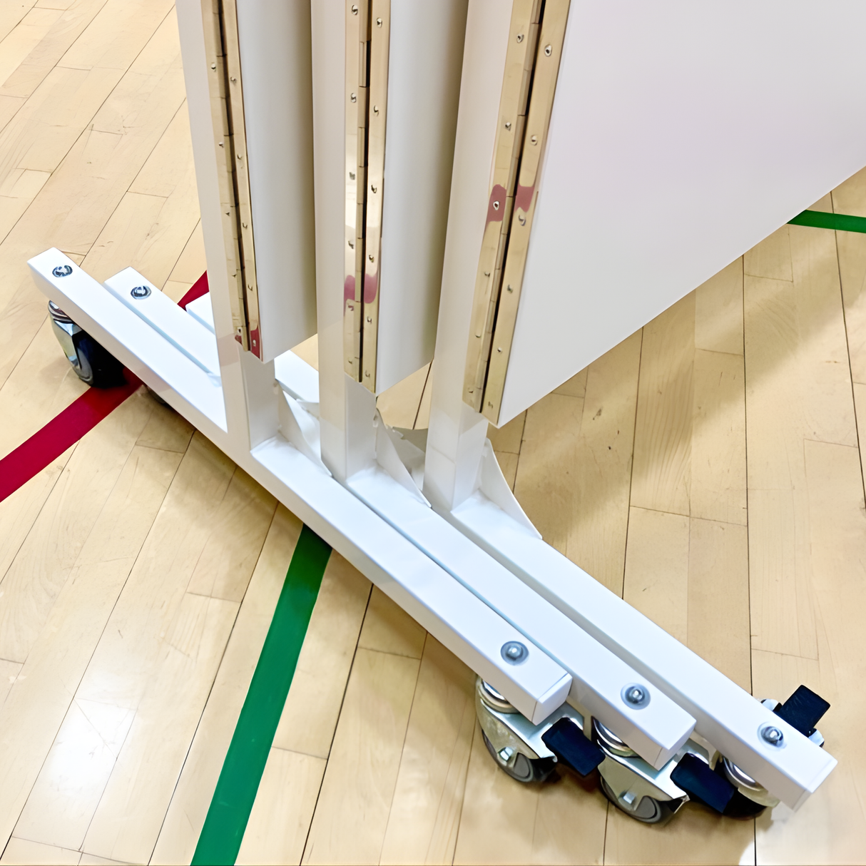 Mobil spejlvæg med sidespejle L300 cm