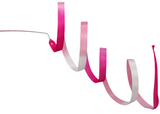 Pastorelli SHADED 6 m ribbon - Magenta Pink White 02860