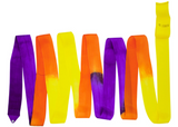 Pastorelli SHADED 6 m ribbon - Violet Orange Yellow 03217