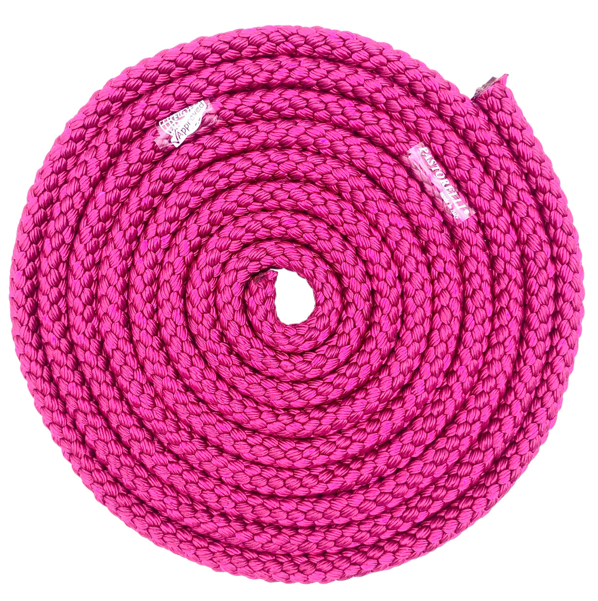 Sjippetov Pastorelli PATRASSO, Fuchsia.
Ensfarvet sjippetov med god vægt og tyngde til rytmisk gymnastik, opvisning og konkurrence.
Dette produkt er F.I.G. godkendt og kan bruges til konkurrencer.
Nylontov på 315 cm.