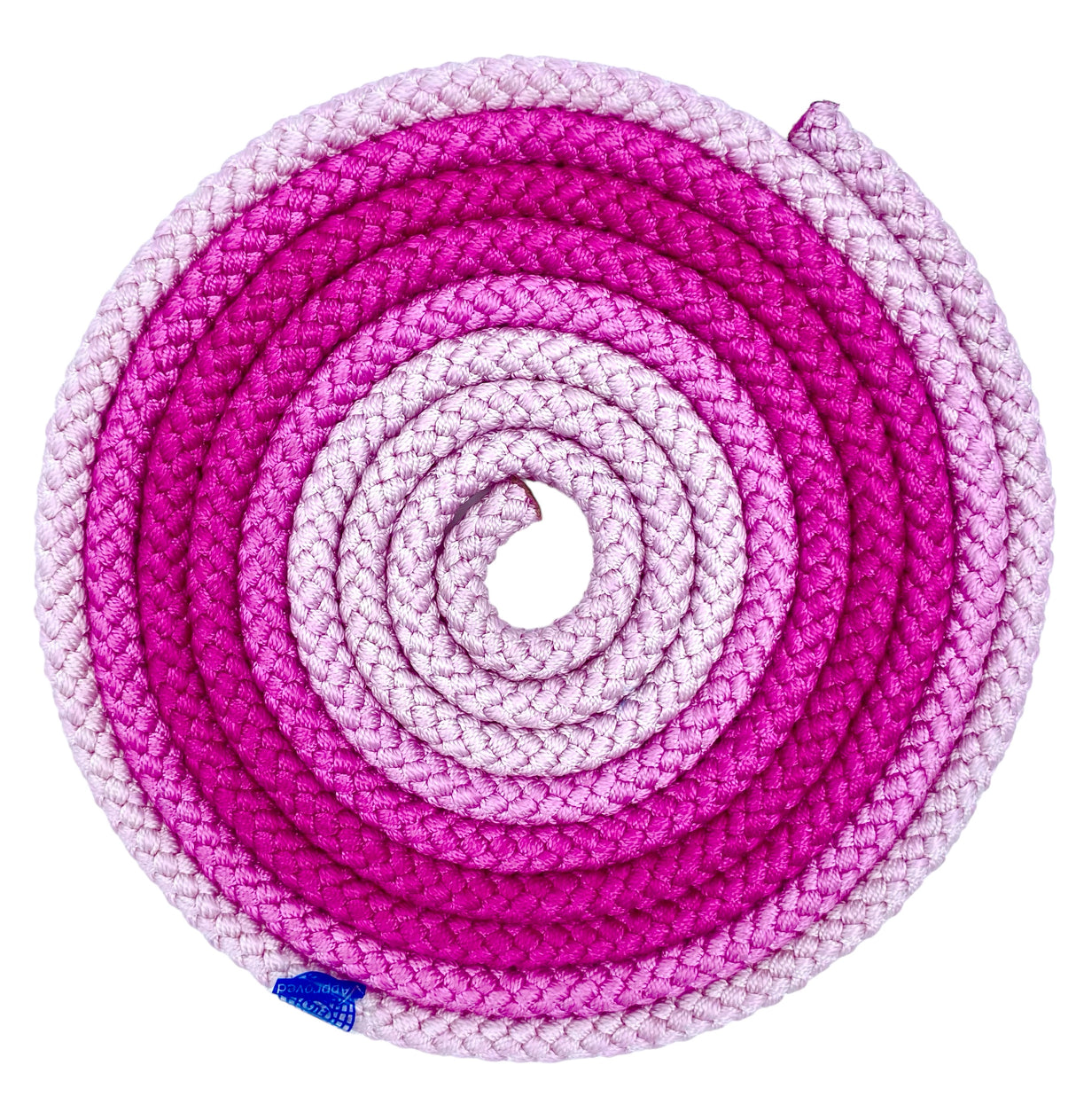 Sjippetov Pastorelli PATRASSO, Pink og Lyserød.
Ensfarvet sjippetov med god vægt og tyngde til rytmisk gymnastik, opvisning og konkurrence.
Dette produkt er F.I.G. godkendt og kan bruges til konkurrencer.
Nylontov på 315 cm.